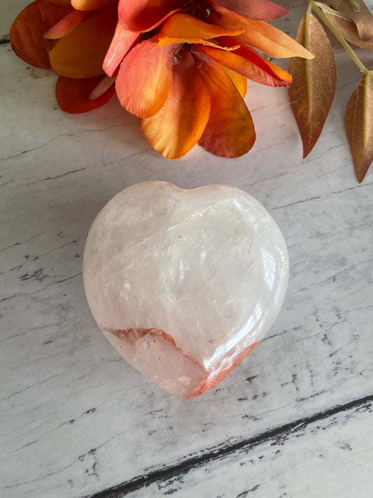 Fire Quartz Heart