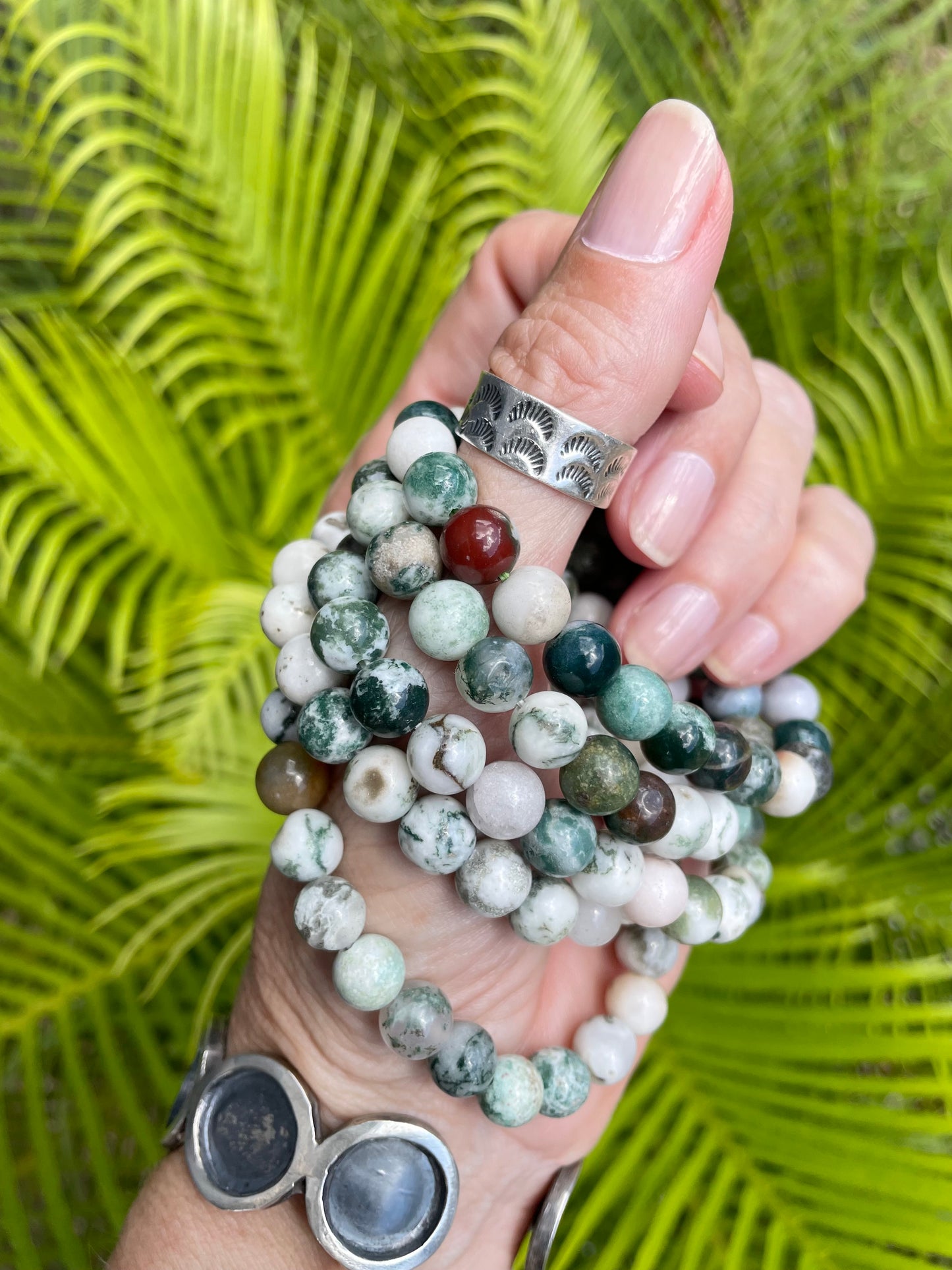 Tree Agate Healing Bracelet