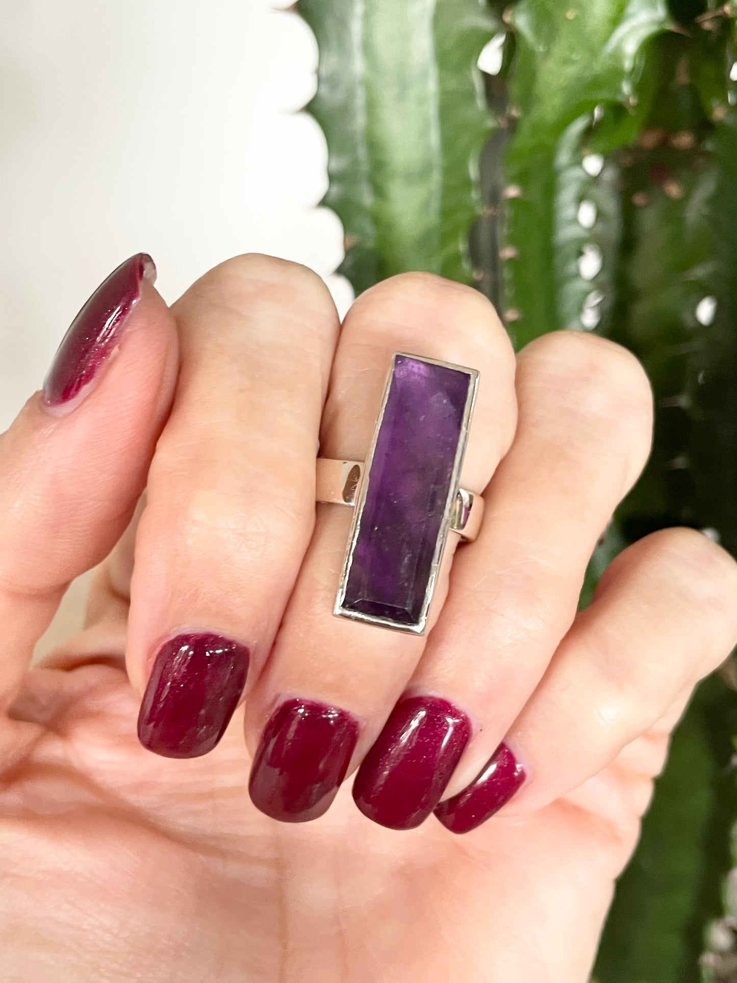 S&M Amethyst Ring ~ Size 7