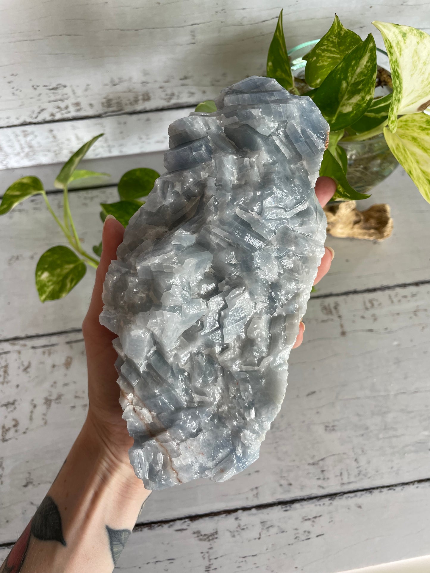 Blue Calcite ~ 1.5kgs