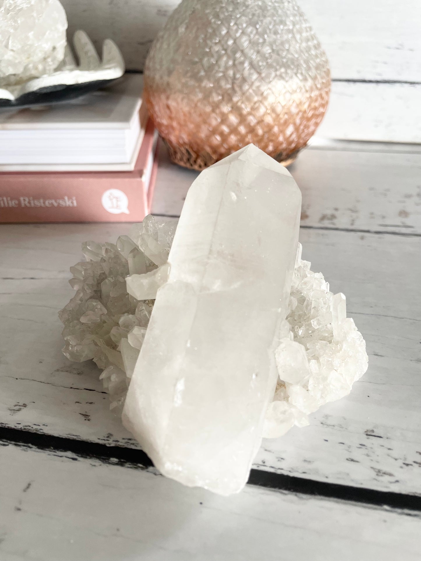 Clear Quartz Cluster