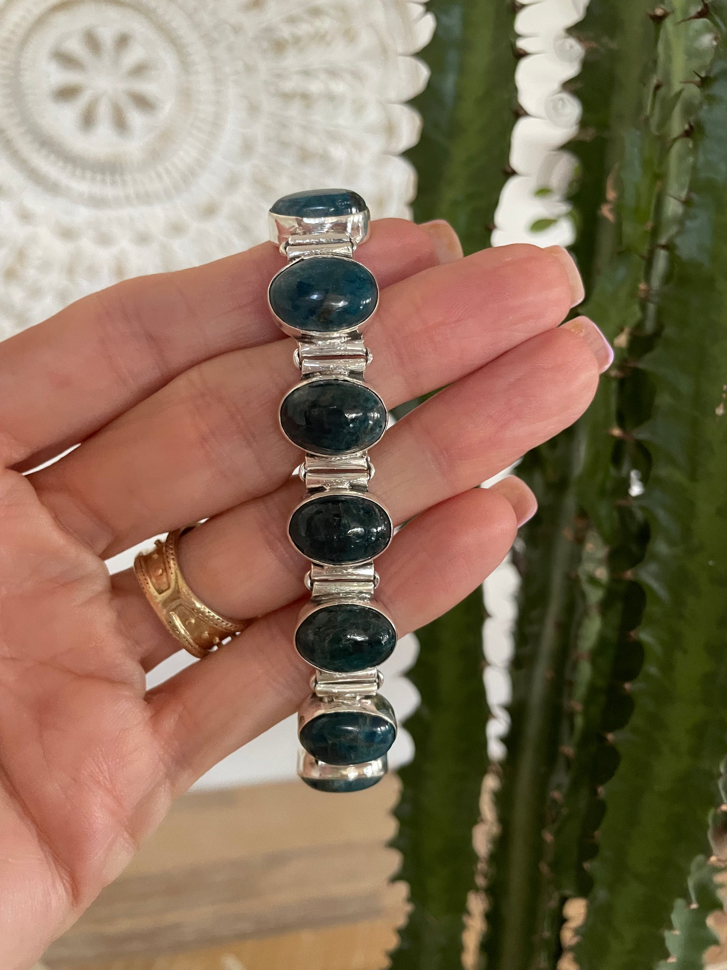 Apatite Adjustable Bracelet