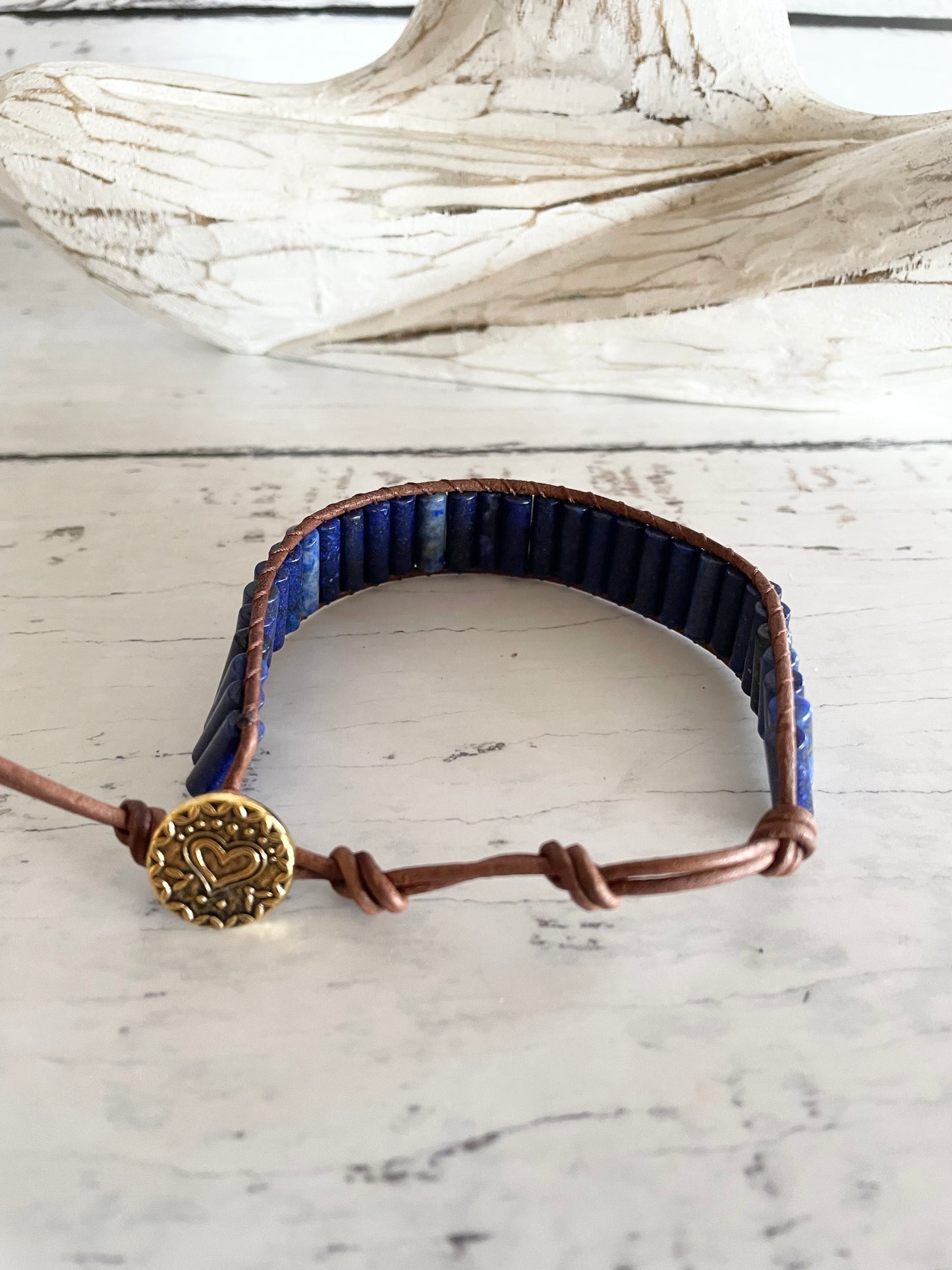 Adjustable Bracelet ~ Lapis Lazuli