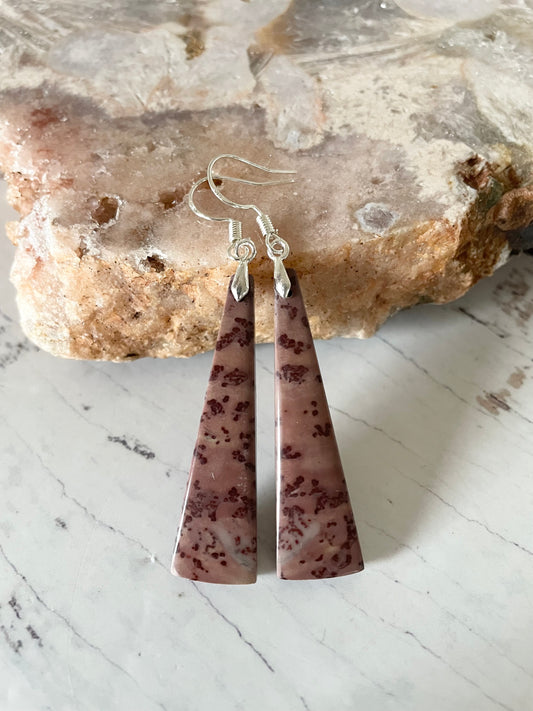 Sweetgrass Studio ~ Coffee Bean Jasper Dangles