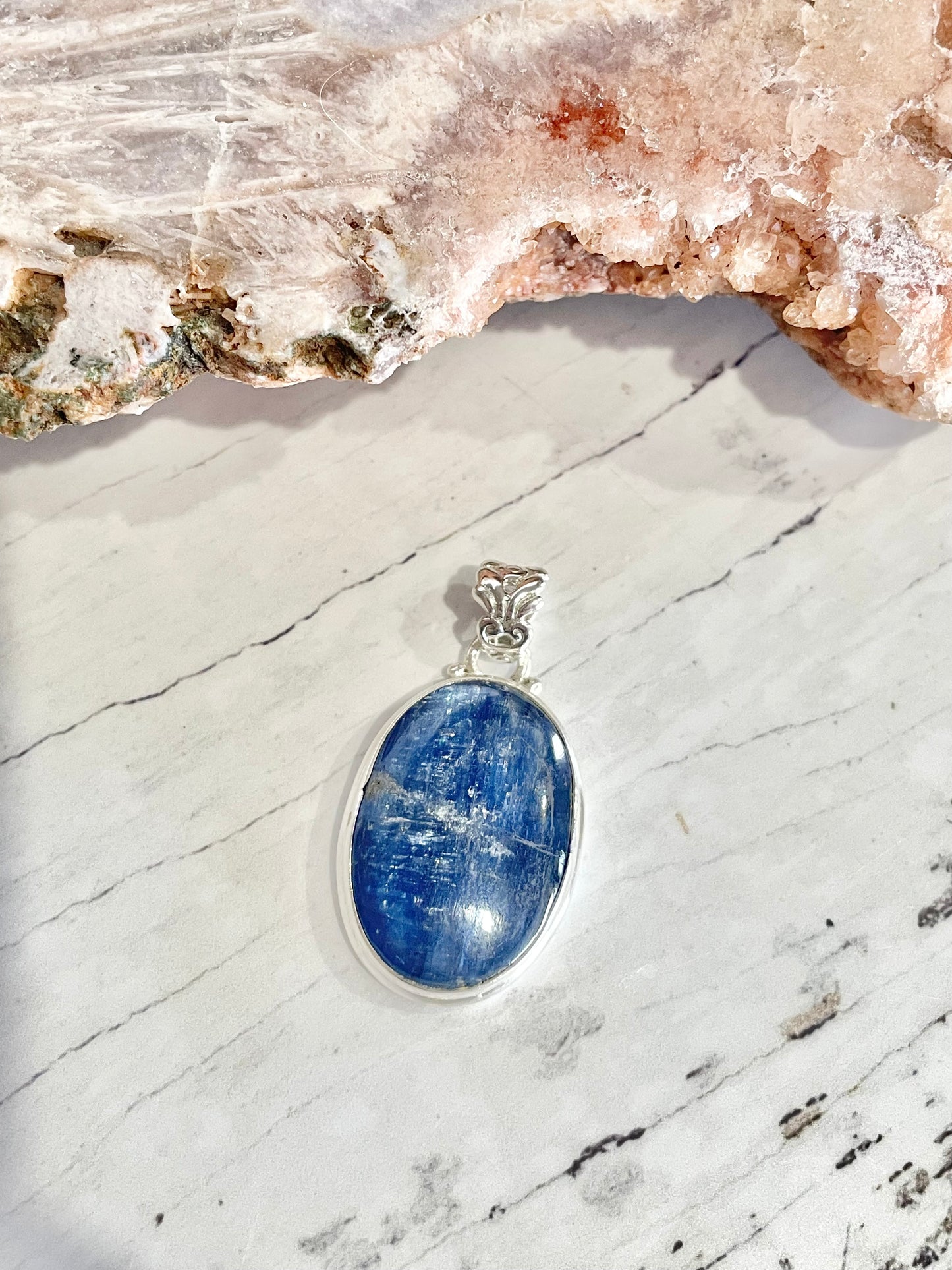 Blue Kyanite Pendant