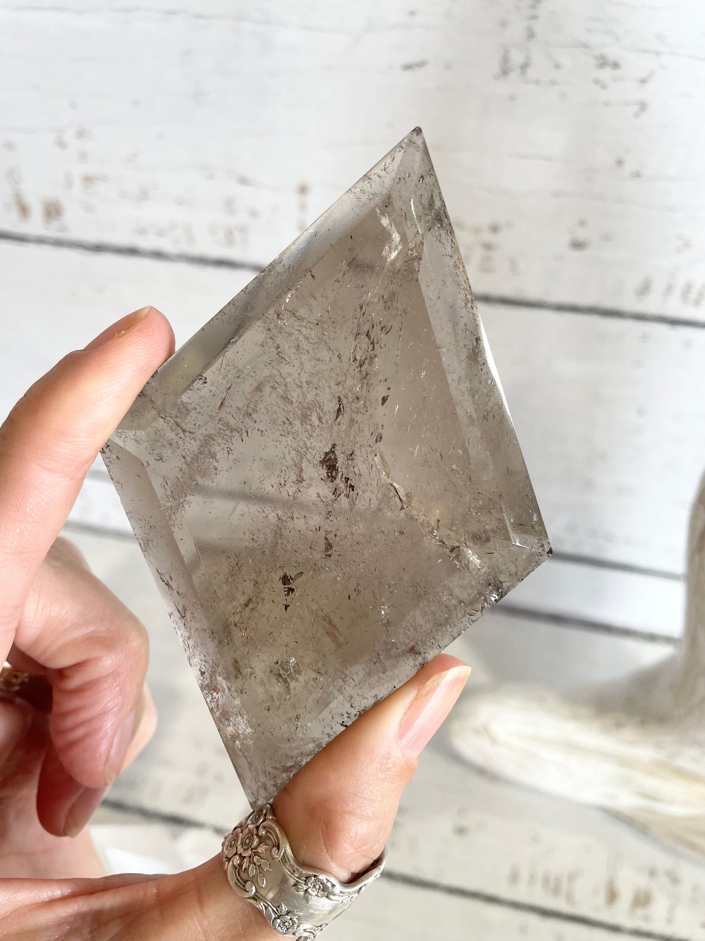 Smoky Quartz Diamond ~ 12