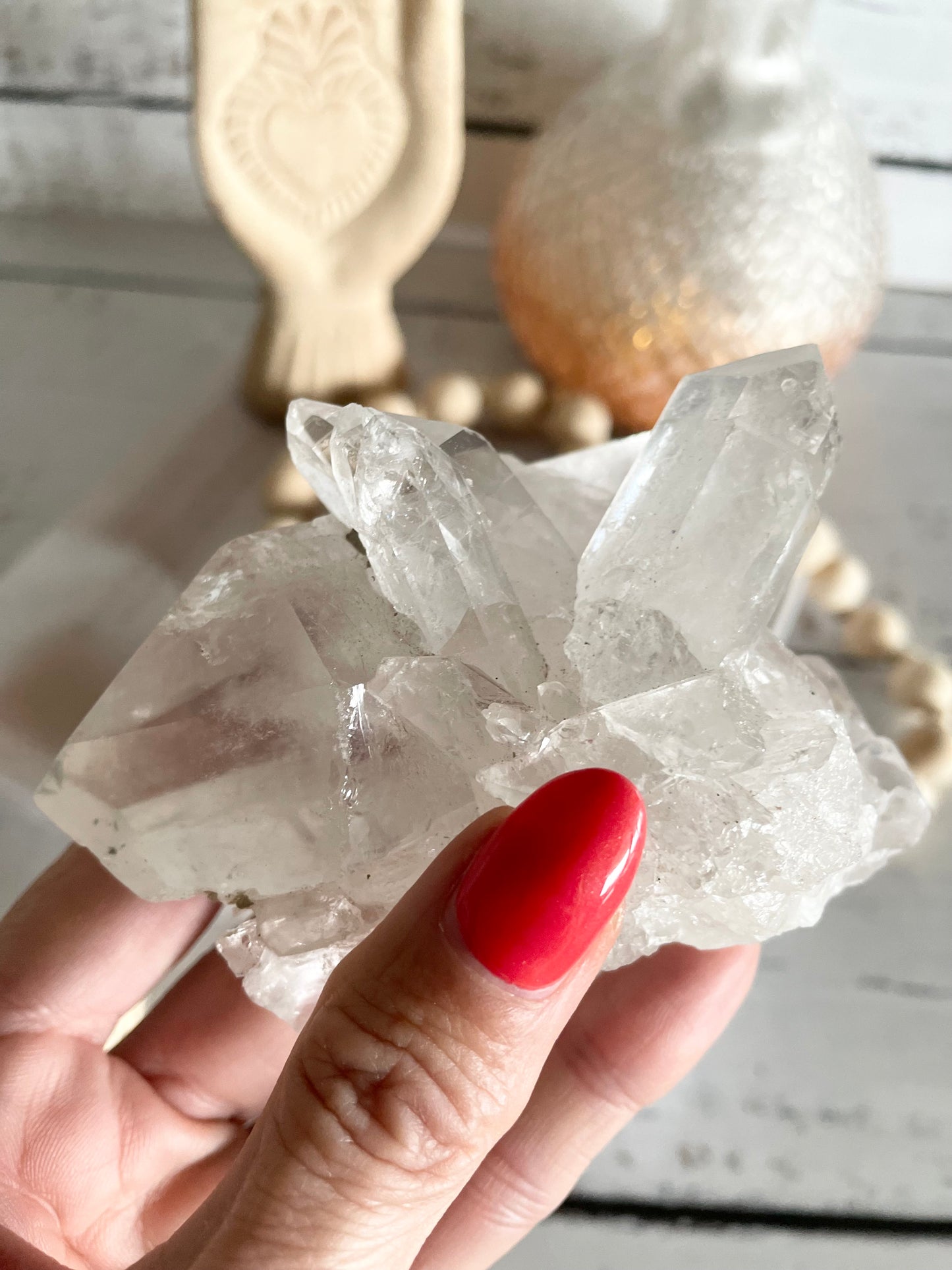 Clear Quartz Cluster