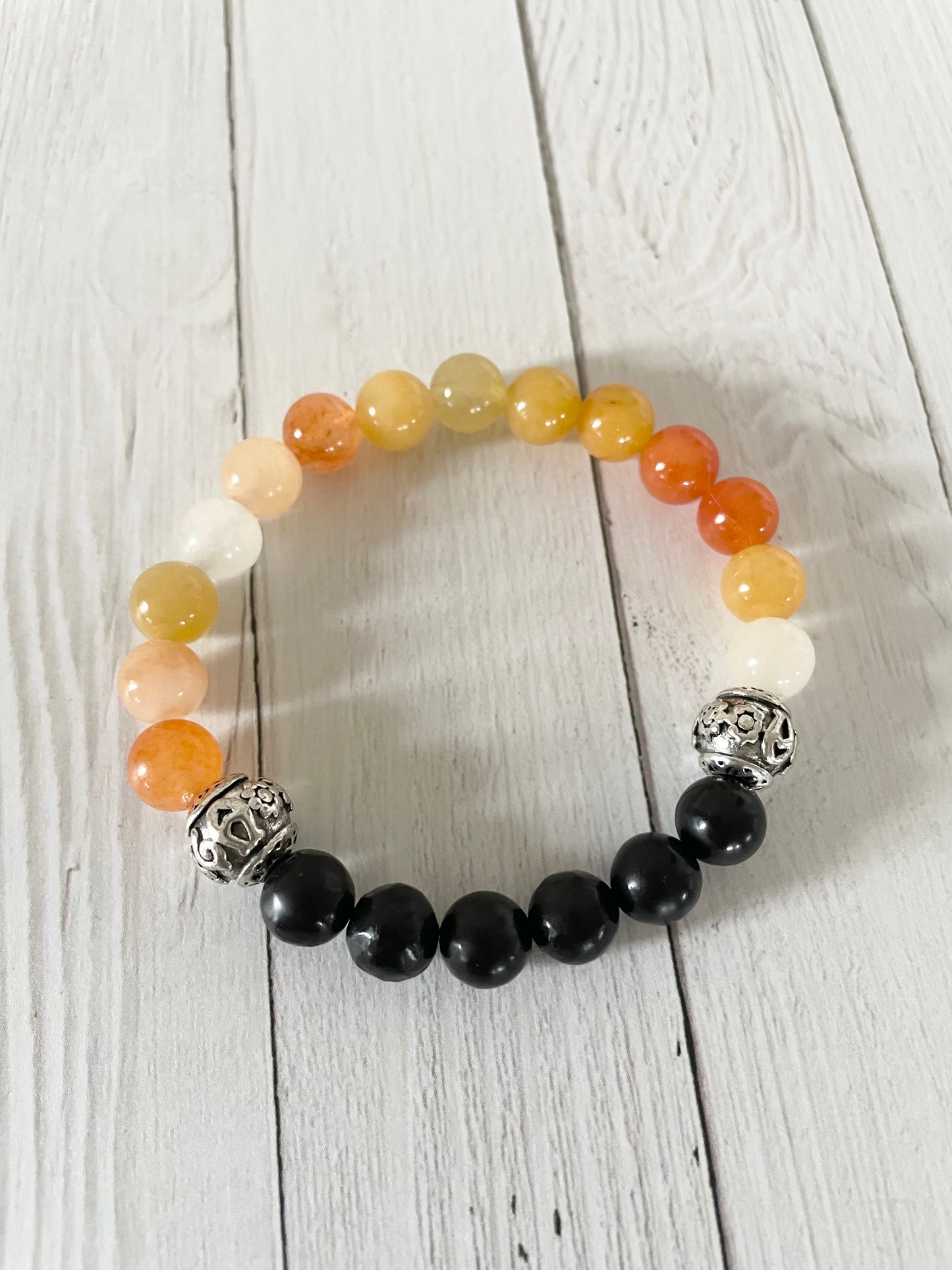 Shungite\Fortune Jade Healing Bracelet