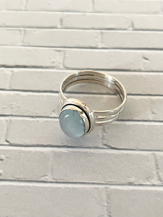 Aquamarine Ring ~ size 8