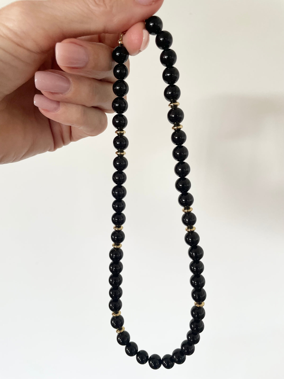 Made by Wayne ~ Black Tourmaline necklace