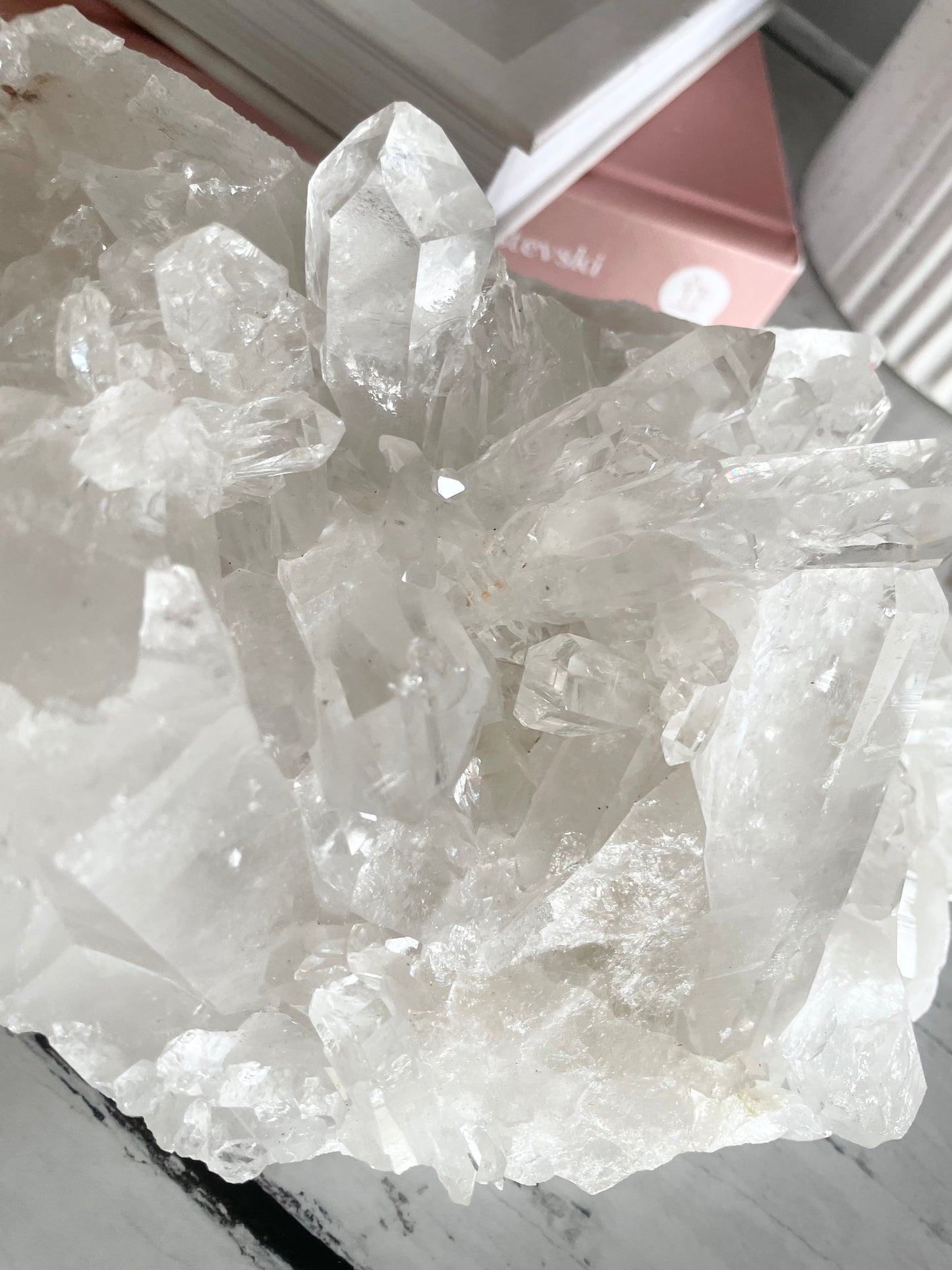 Clear Quartz Cluster ~ 1.6kgs