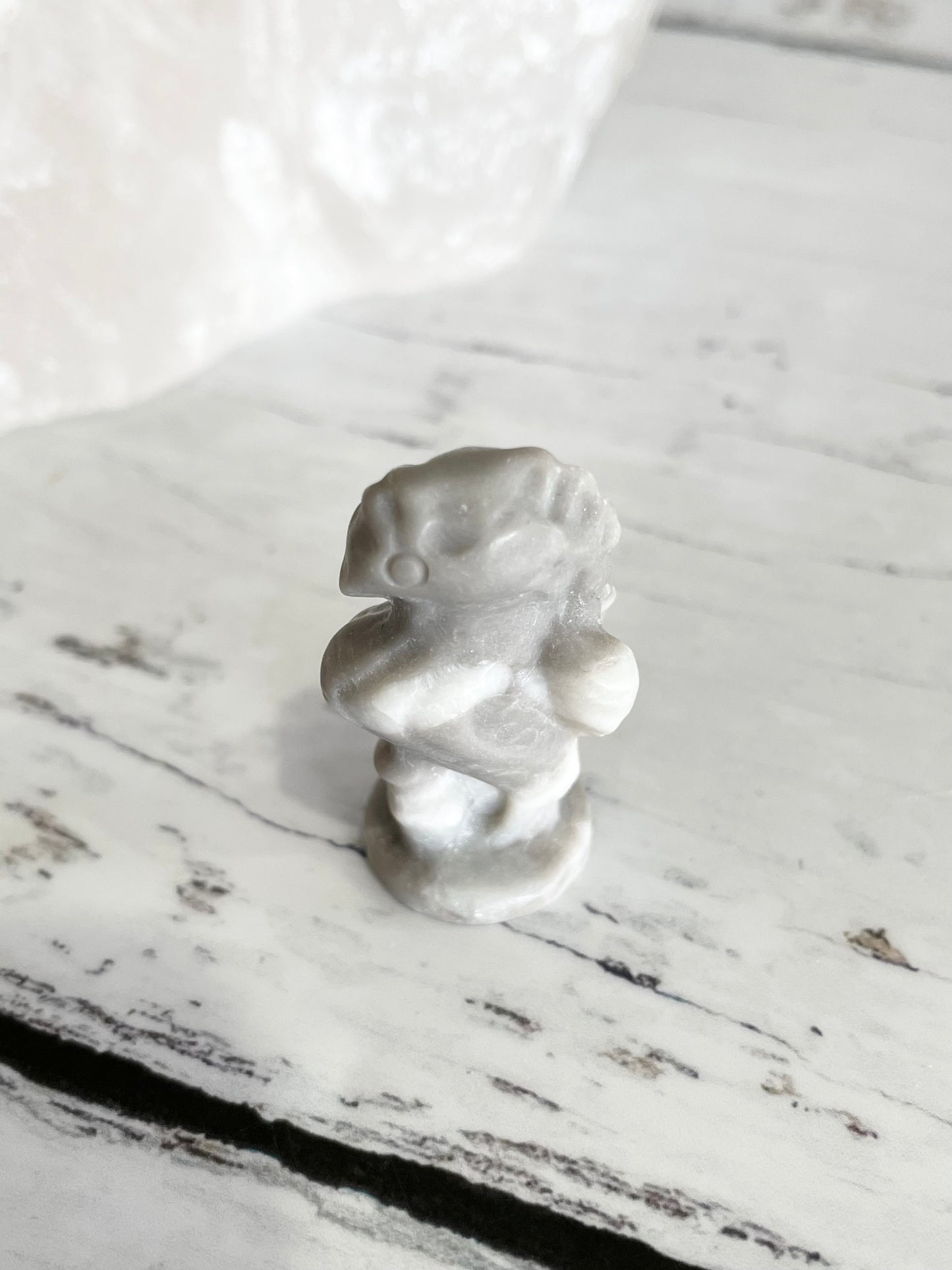Sea Horse ~ Grey Jasper