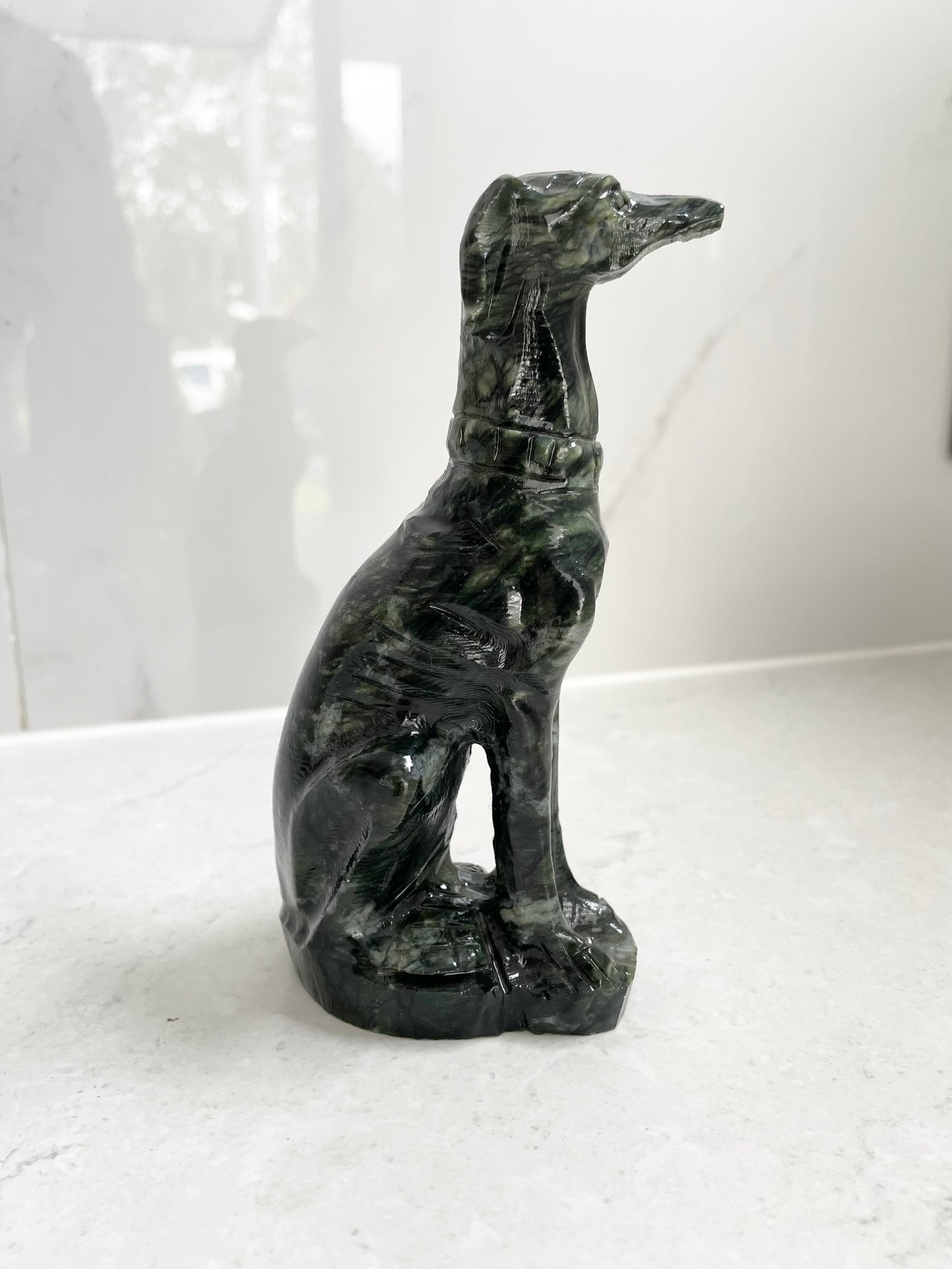 Sleek Sighthound - Dark Jade