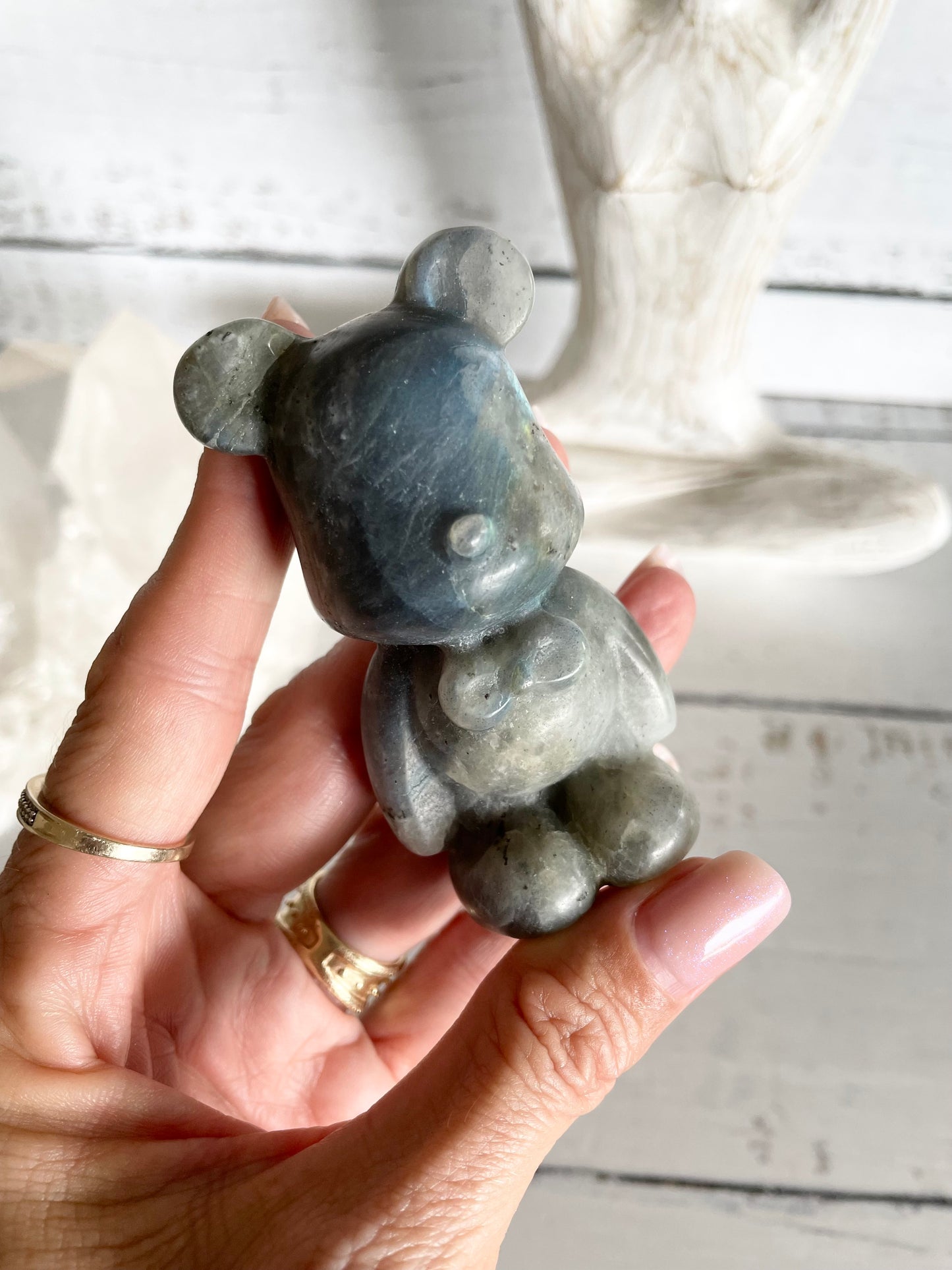 Bear ~ Labradorite