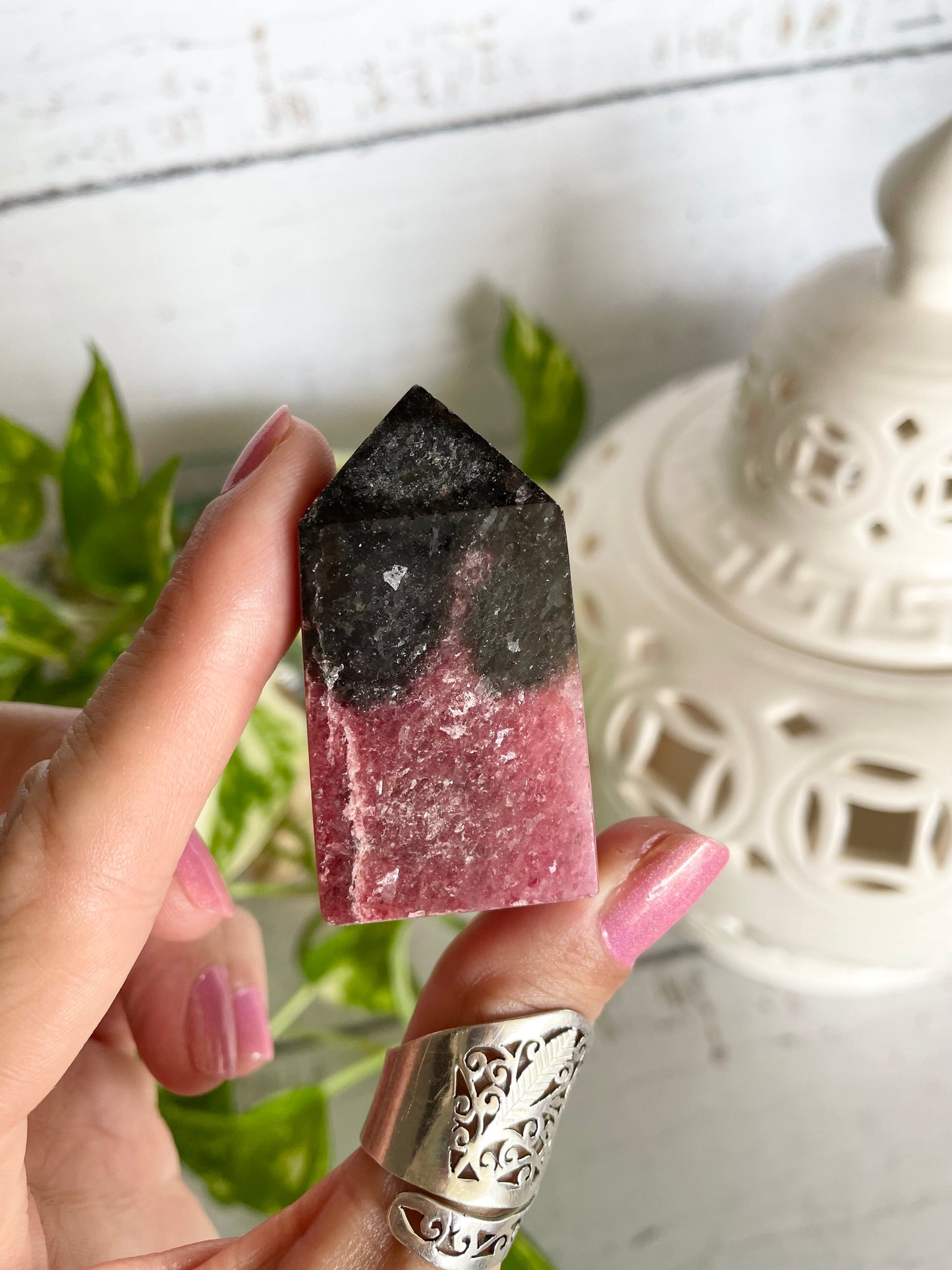 Rhodonite Obelisk