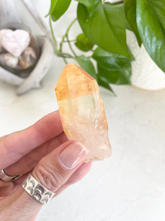 Tangerine Quartz point