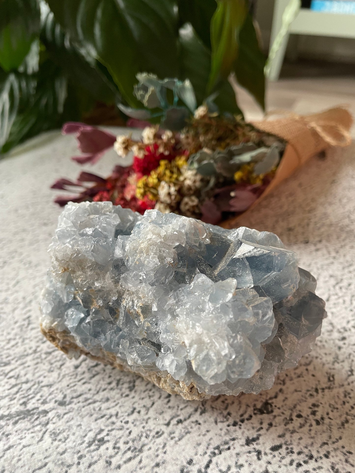 Celestite Cluster