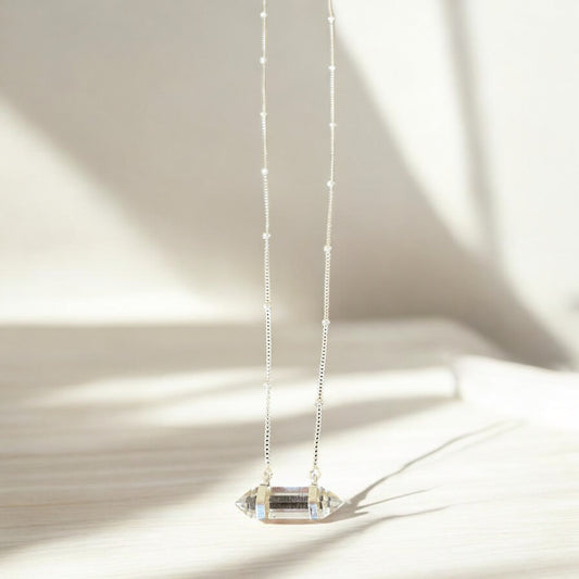 Balance Necklace ~ Clear Quartz