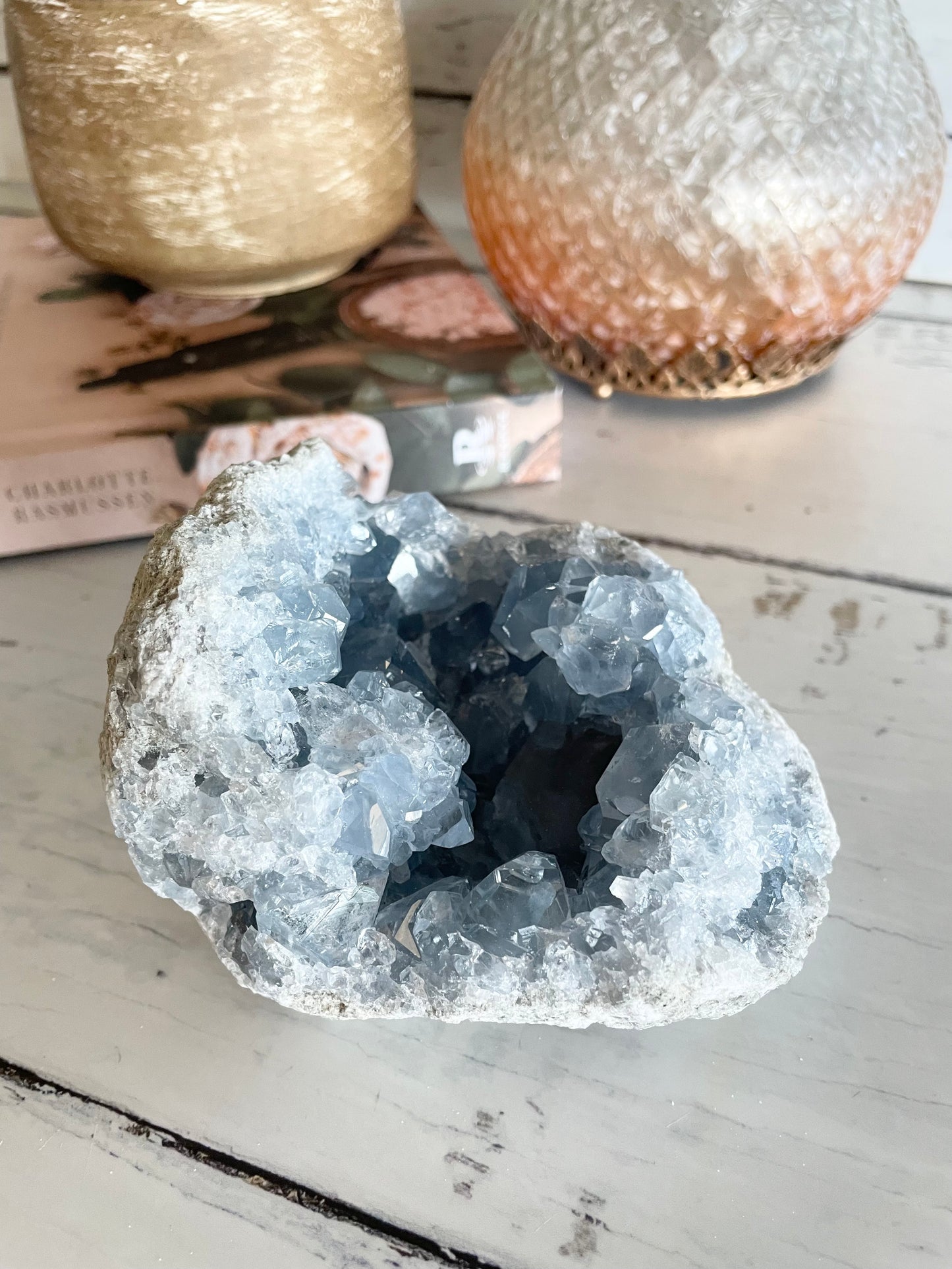 Celestite Cluster