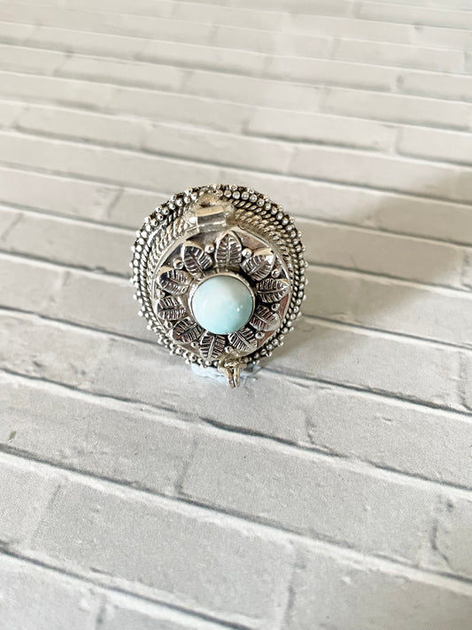 Larimar Ring - Size 8