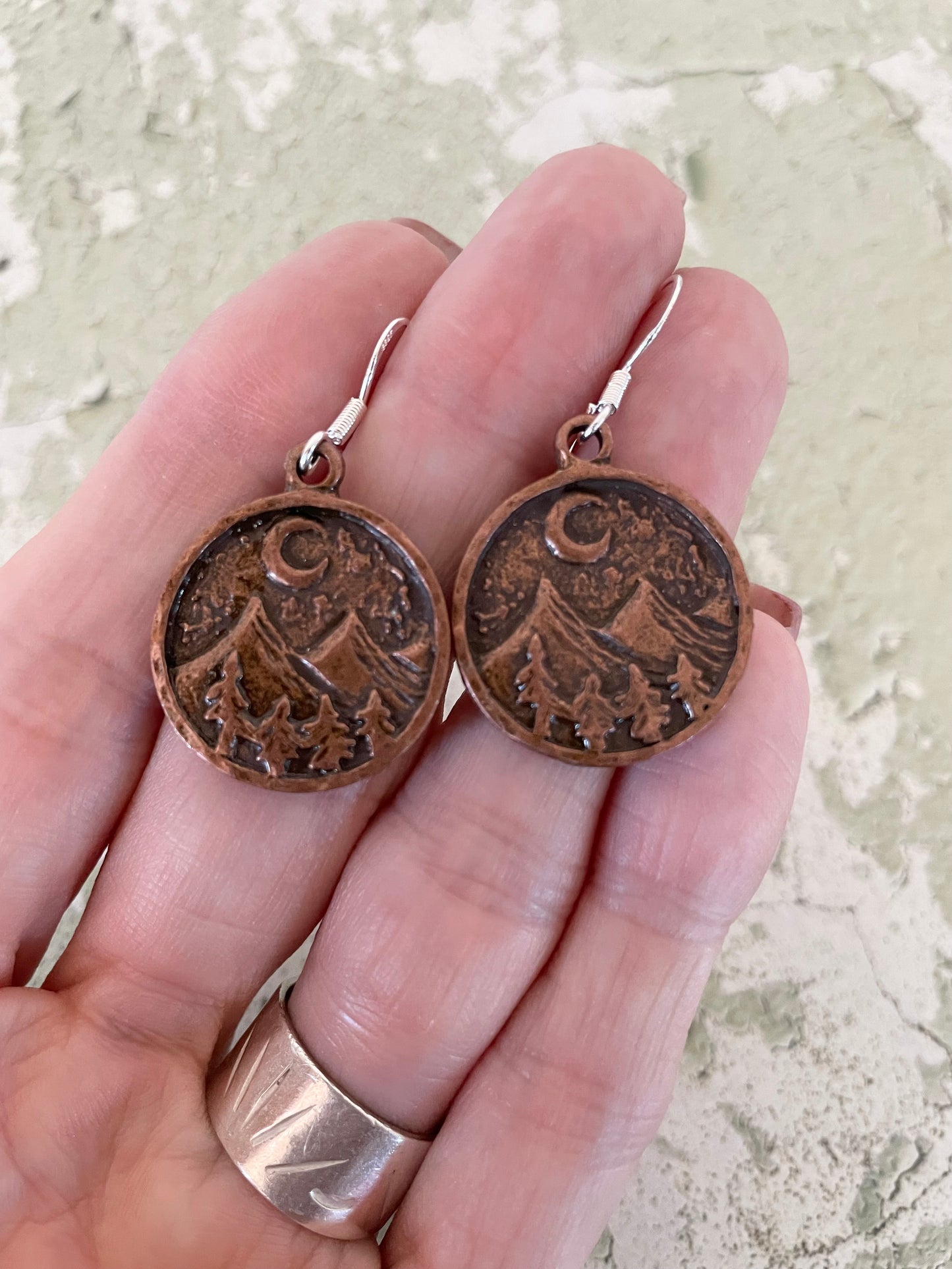 Copper Dangles - Twighlight Mountians