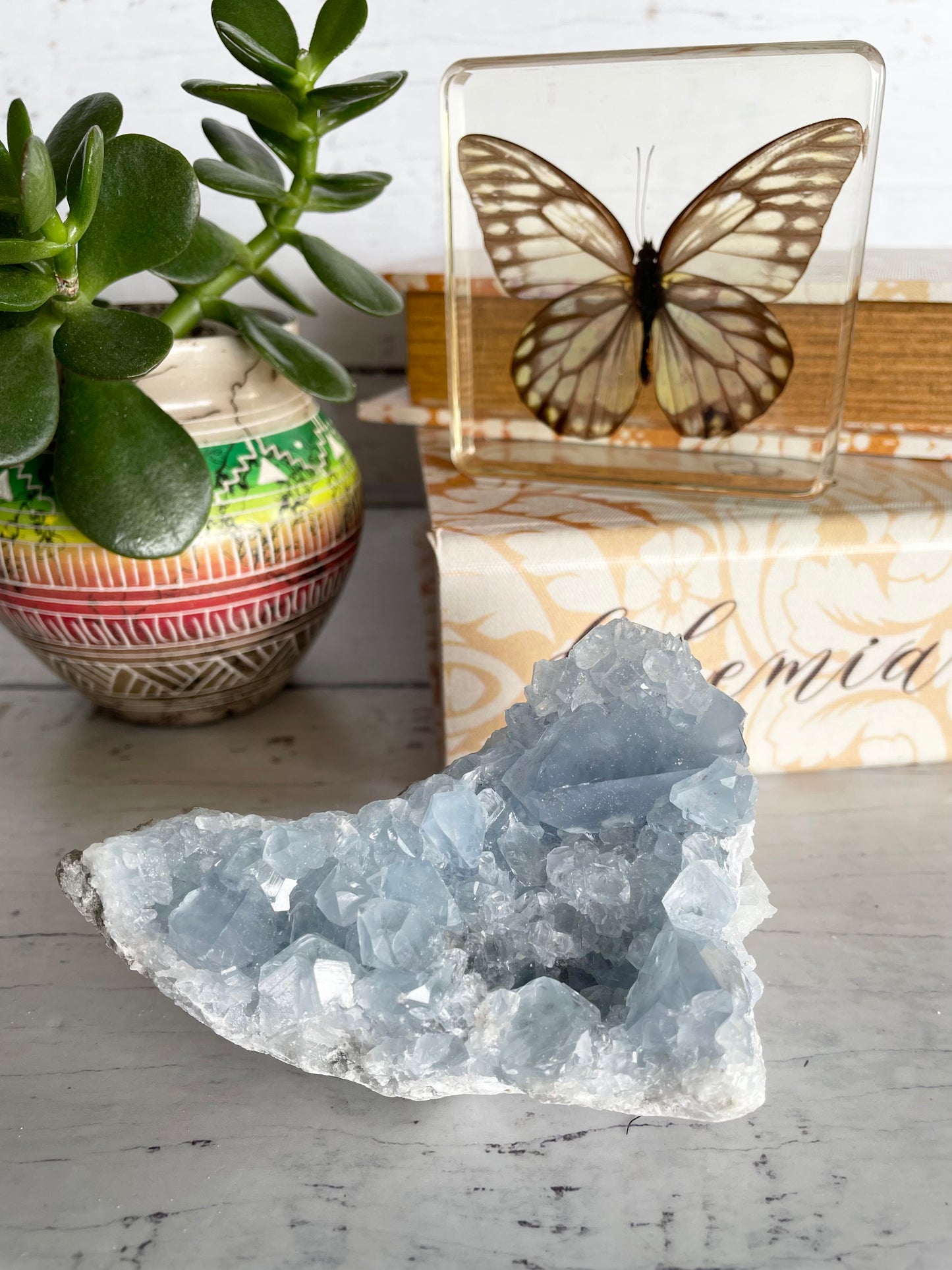 Celestite Cluster