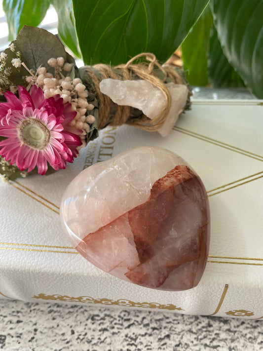 Fire Quartz Heart