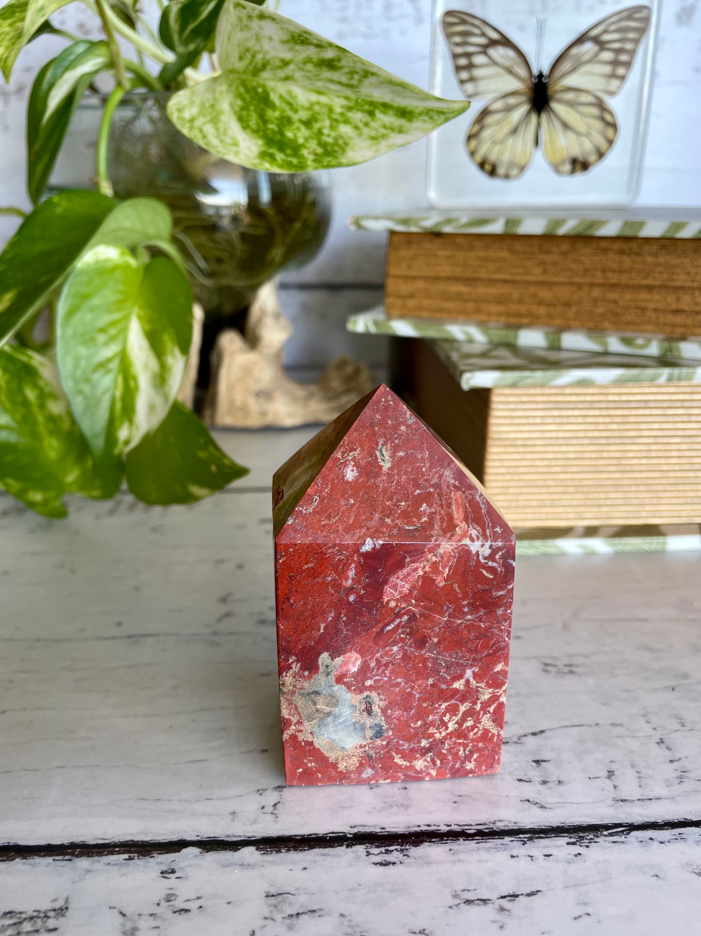 Red Jasper Obelisk