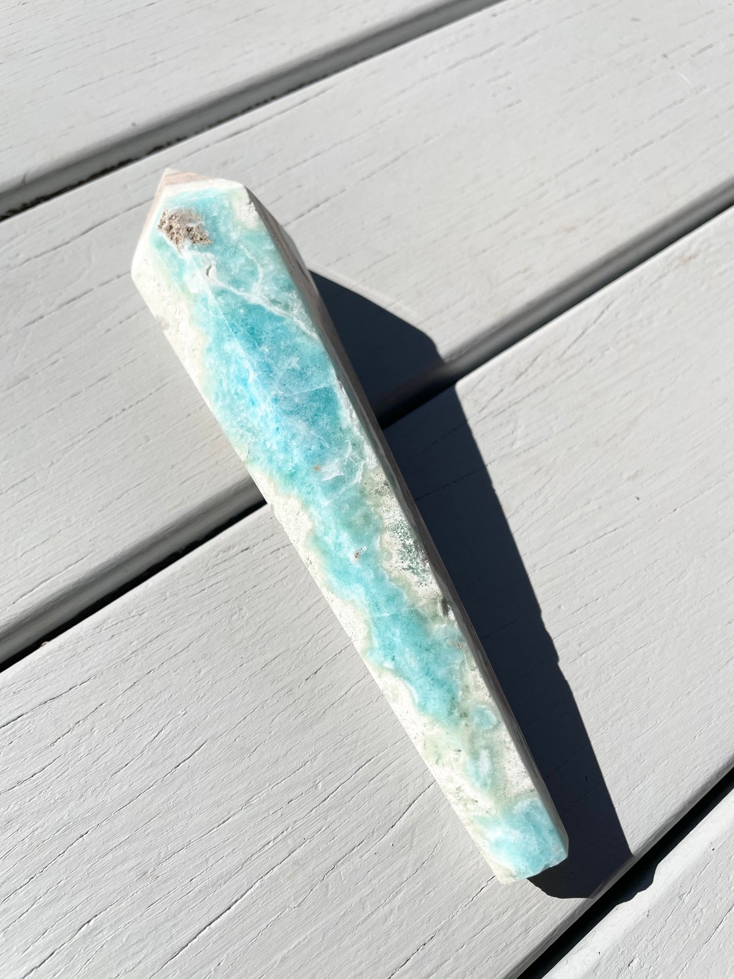 Hemimorphite Torch/Point