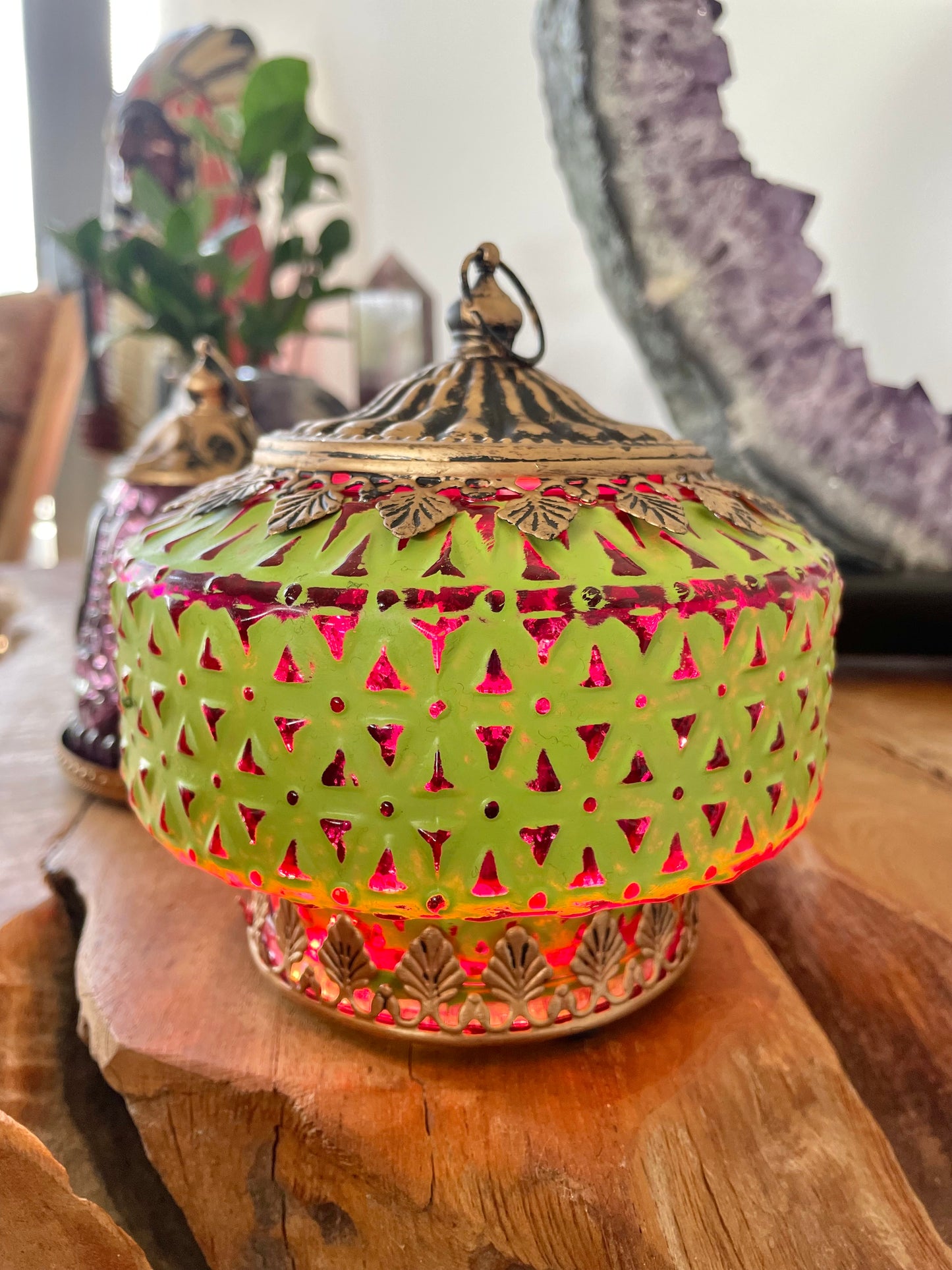 Vintage LED Midori Lantern