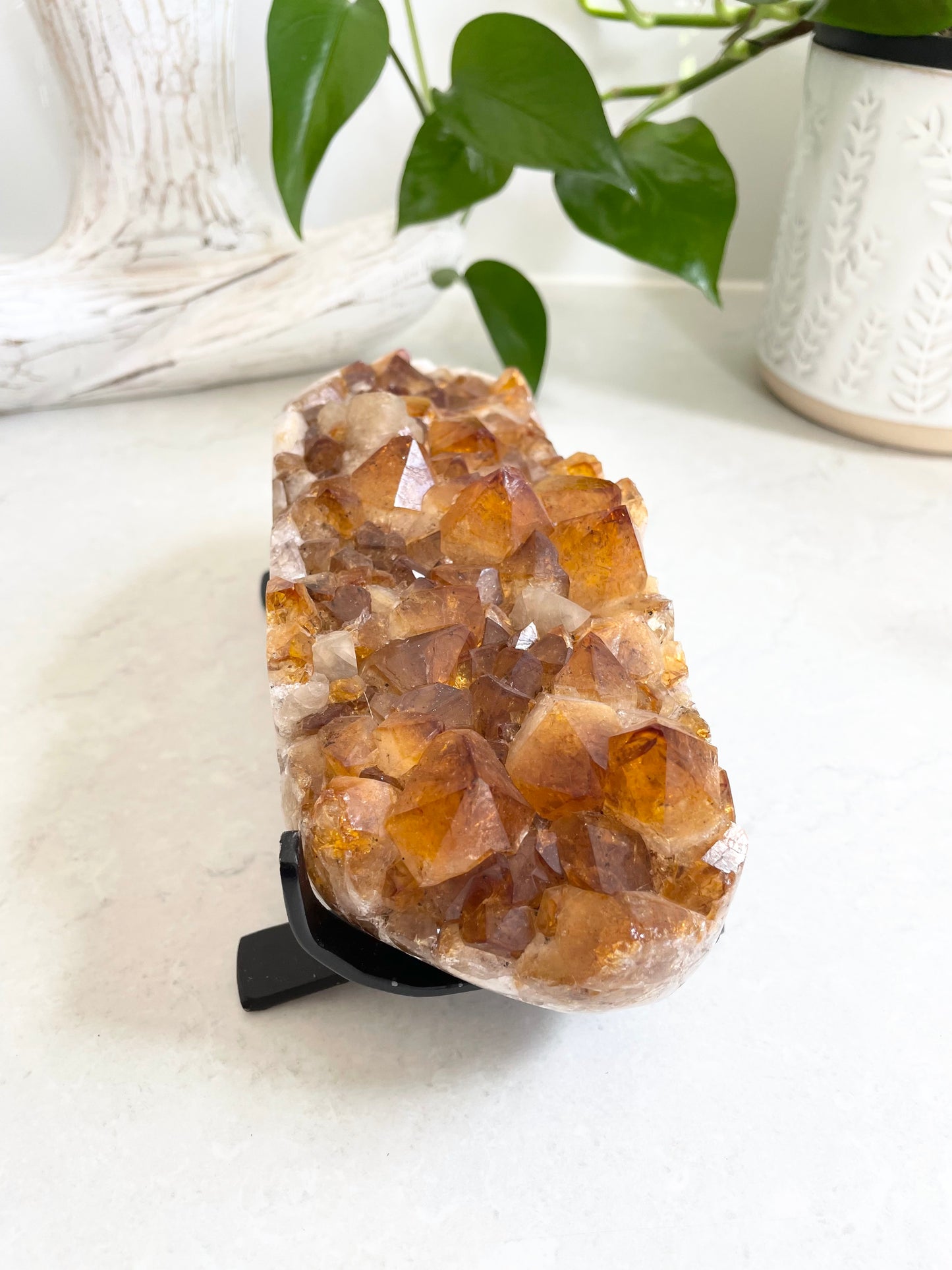 Citrine Cluster Table Topper ~ 1.6kgs