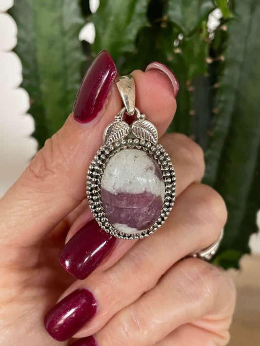 Pink Tourmaline Pendant