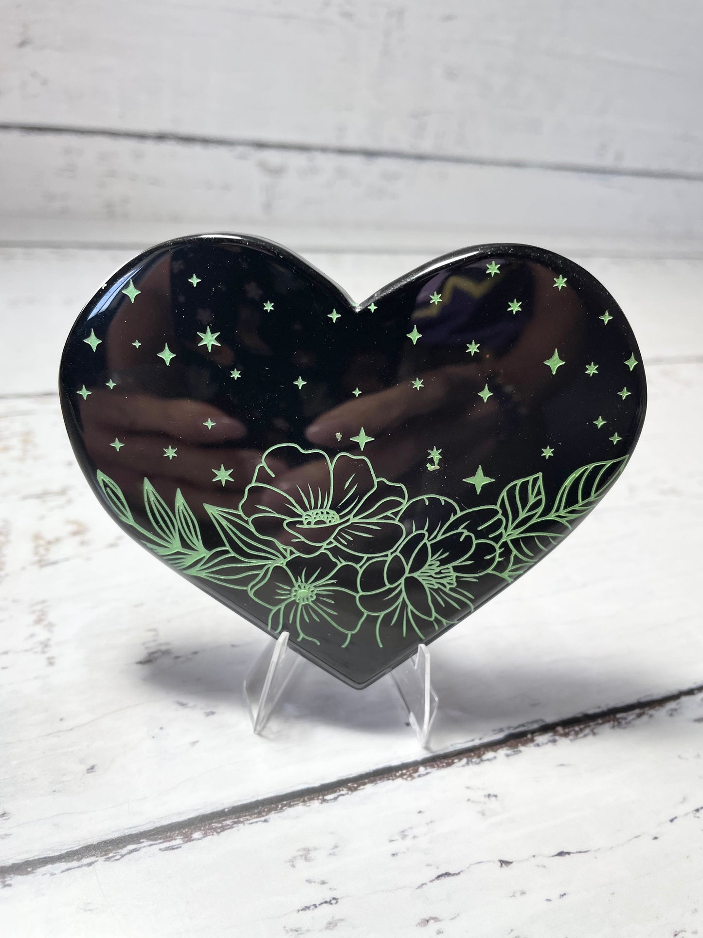 Black Obsidian Heart