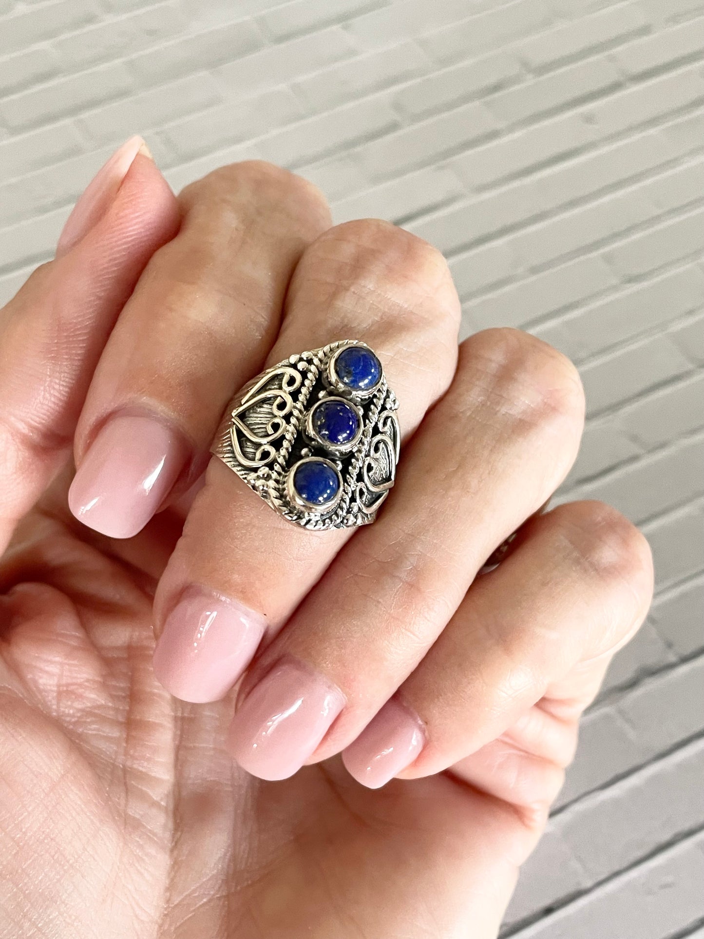 Lapis Lazuli Ring ~ size 8