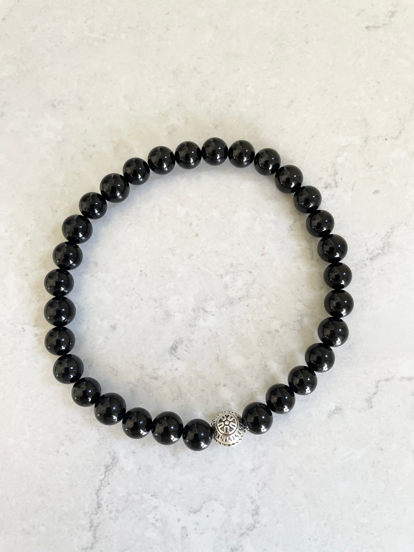 Black Tourmaline Healing Anklet
