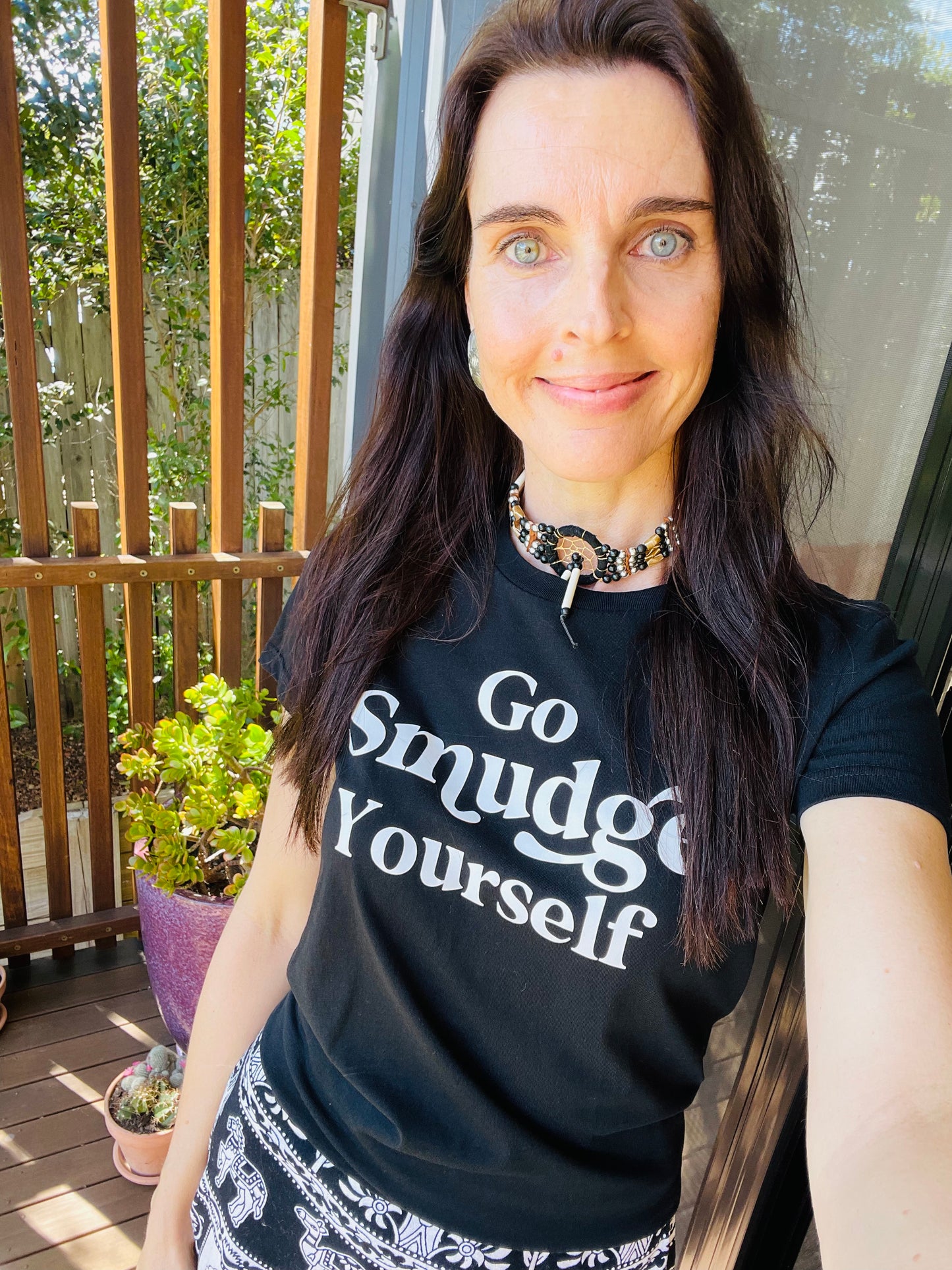 Spiritual Tee ~ Go Smudge Yourself