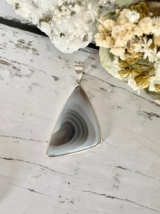 Botswana Agate Pendant