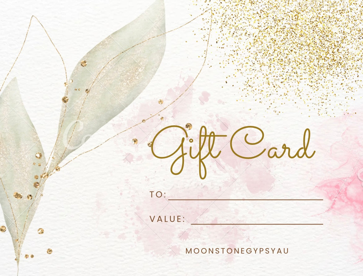 MoonstoneGypsyAu Gift Card - Digital Product