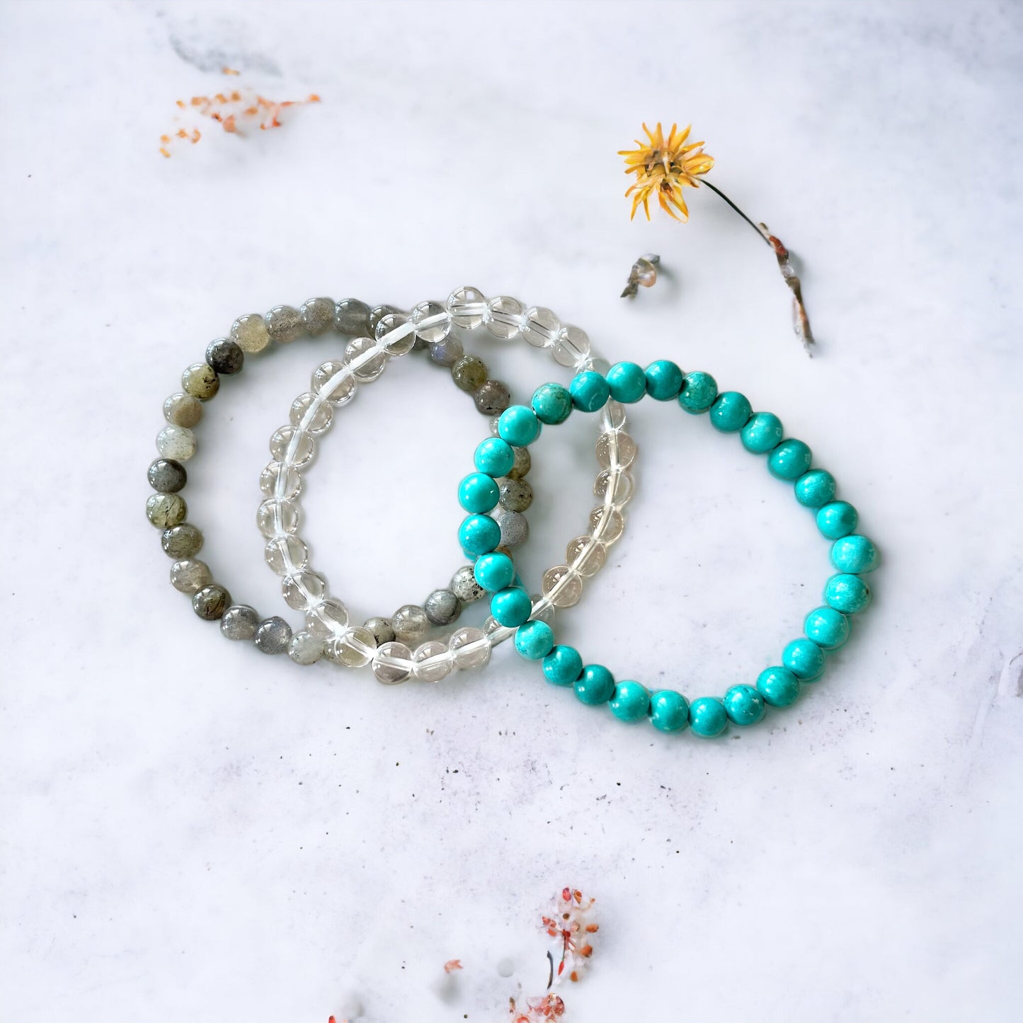 COLLECTION Trio ~ WISH Healing Bracelet Set of 3©️