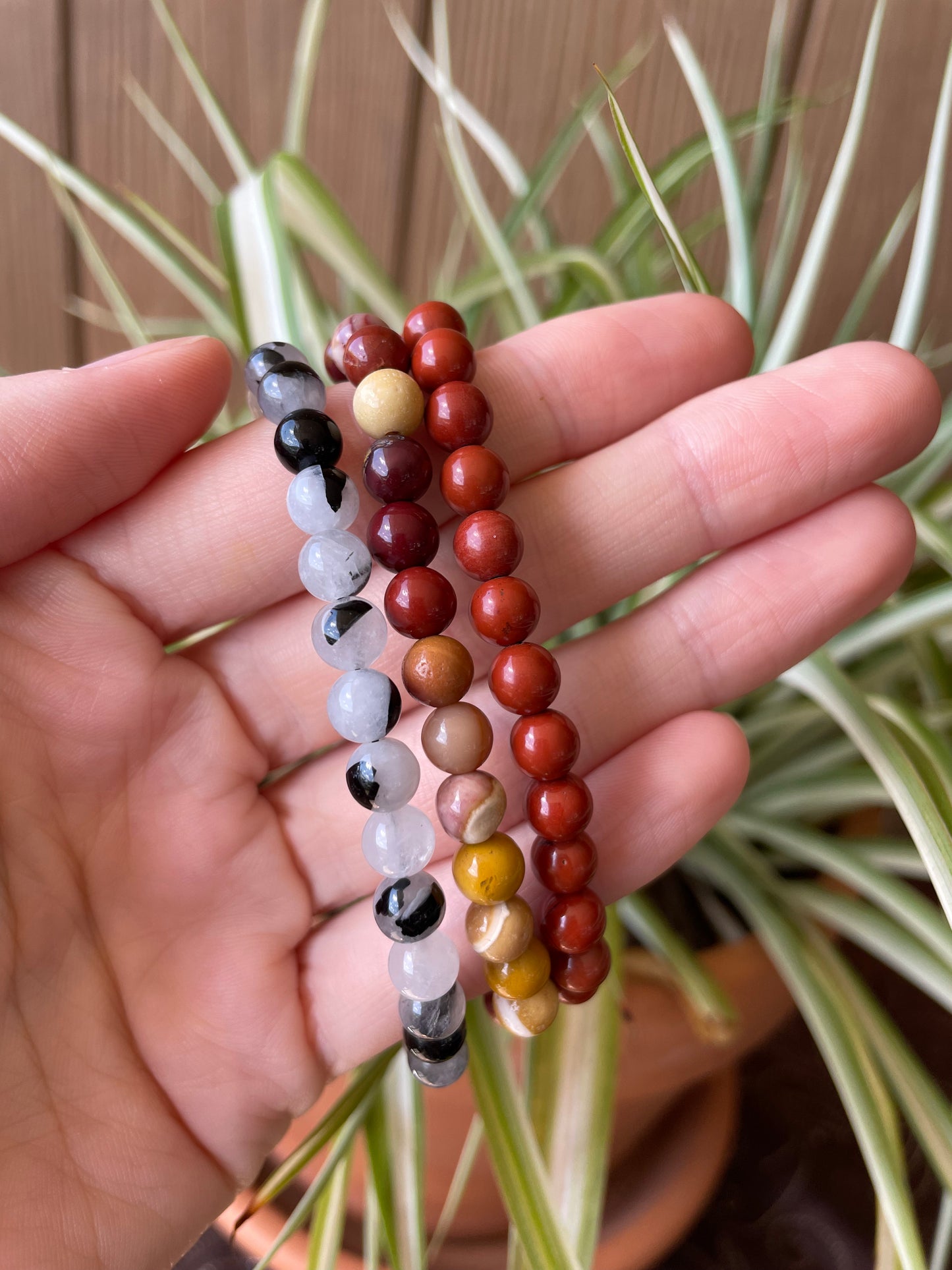 COLLECTION Trio ~ GROUNDING Healing Bracelet Set of 3©️