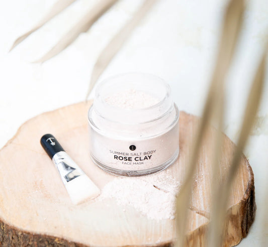 A Summer Salt Body - Rose Clay Face Mask