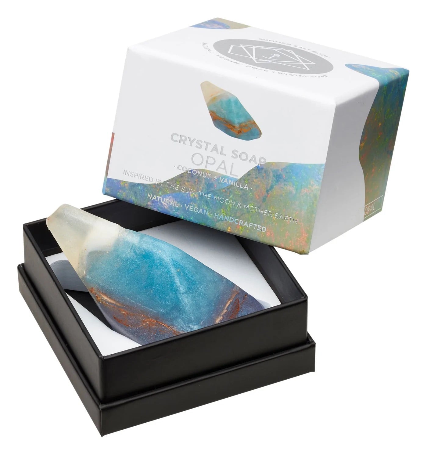 A Summer Salt Body - Crystal Opal Soap