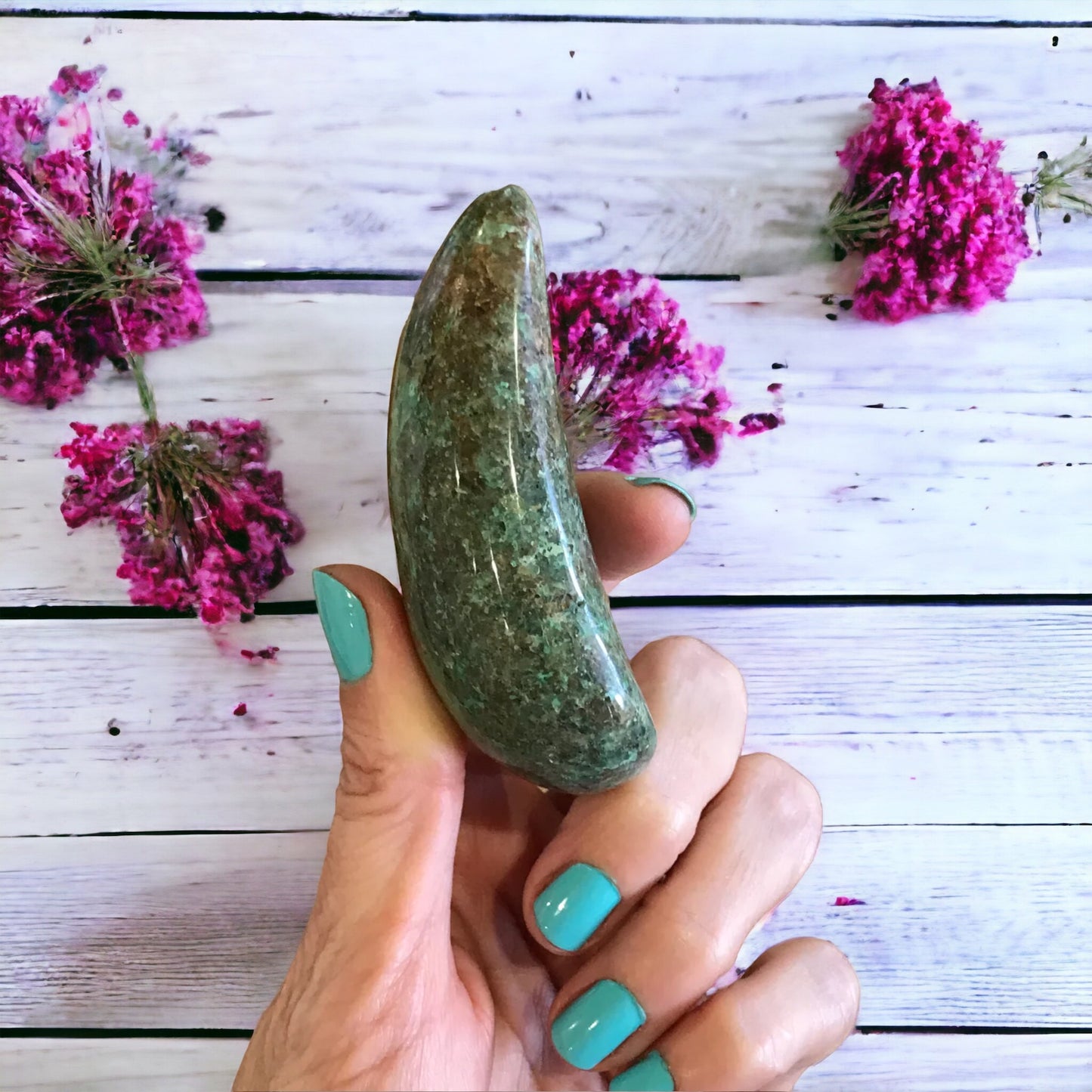 Contoured Body Wand ~ Chrysocolla