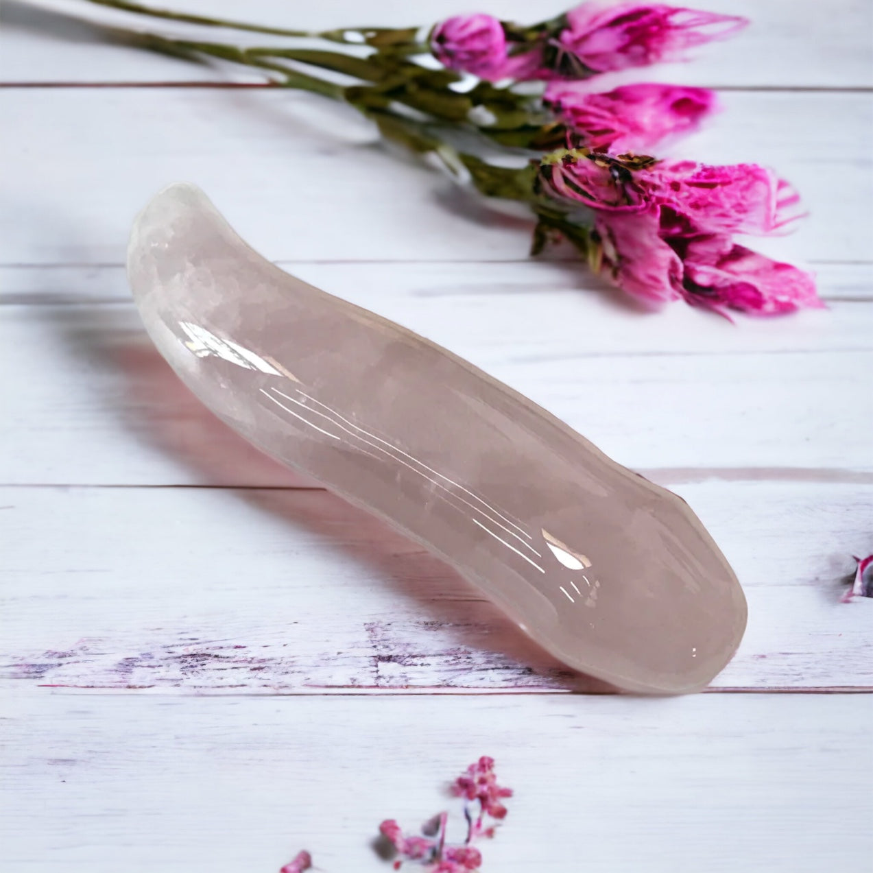 Shakti Wand ~ Rose Quartz