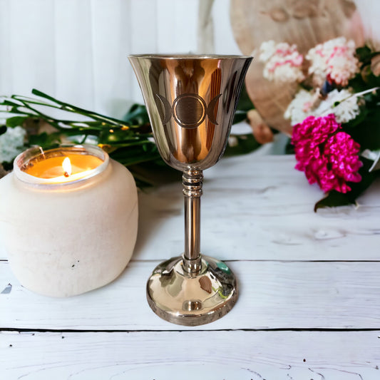 Altar Chalice ~ Triple Moon