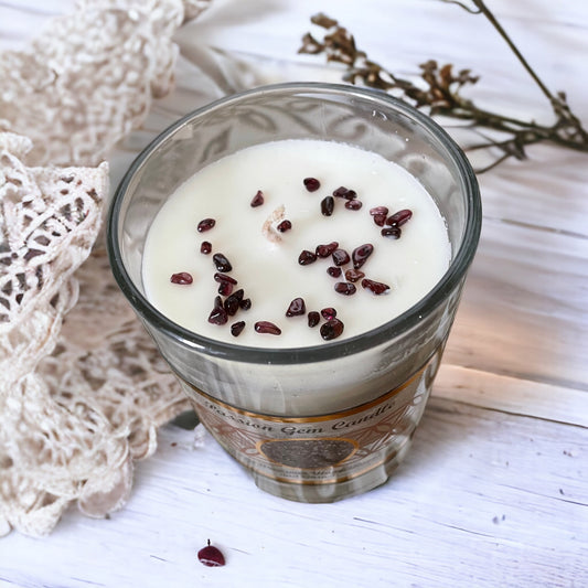 Gem Candle ~ Garnet Passion