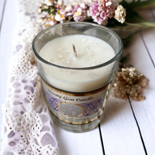 Gem Candle ~ Quartz Clarity