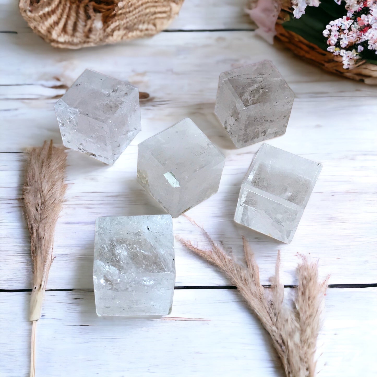 INTUITIVELY CHOSEN ~ Clear Quartz Cube