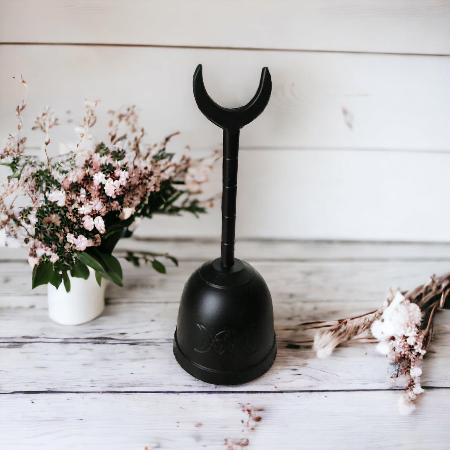 Altar Black Bell ~ Triple Moon Phases