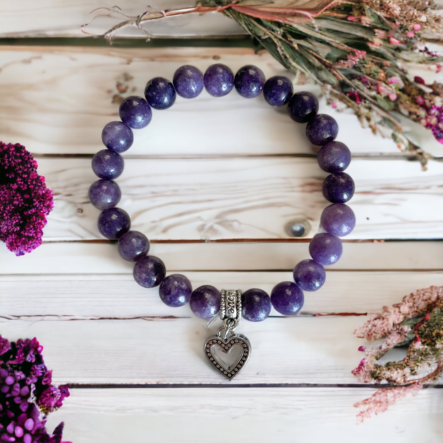 Lepidolite NURTURING Healing Bracelet©️